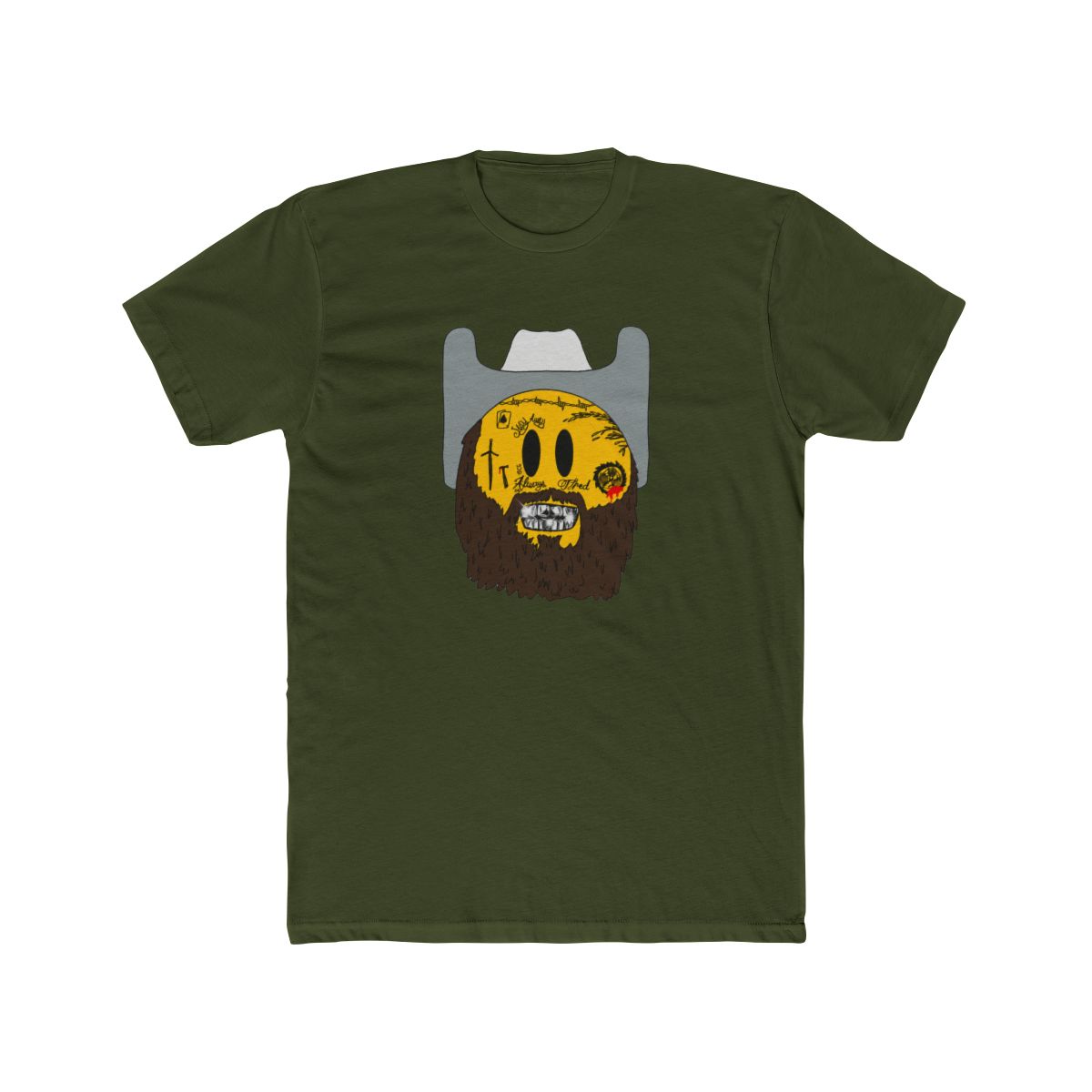 Playful Emoji World Tour Graphic T Shirt - alternate angle 5, merchandise